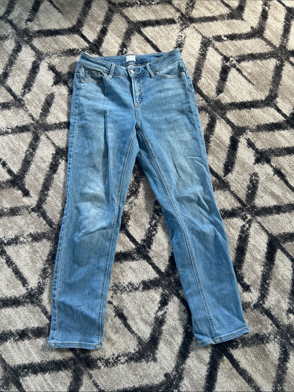 Women’s Light Blue Straight Leg Jeans